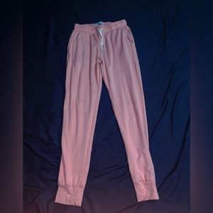 Women’s Pink Joggers: good used condition